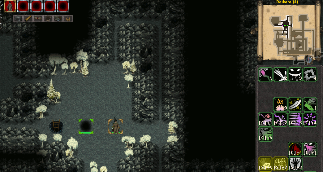 check the minimap on the top right
