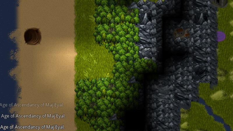 A picture of my invisible char. Not much to see because .. you know .. hes invisible.