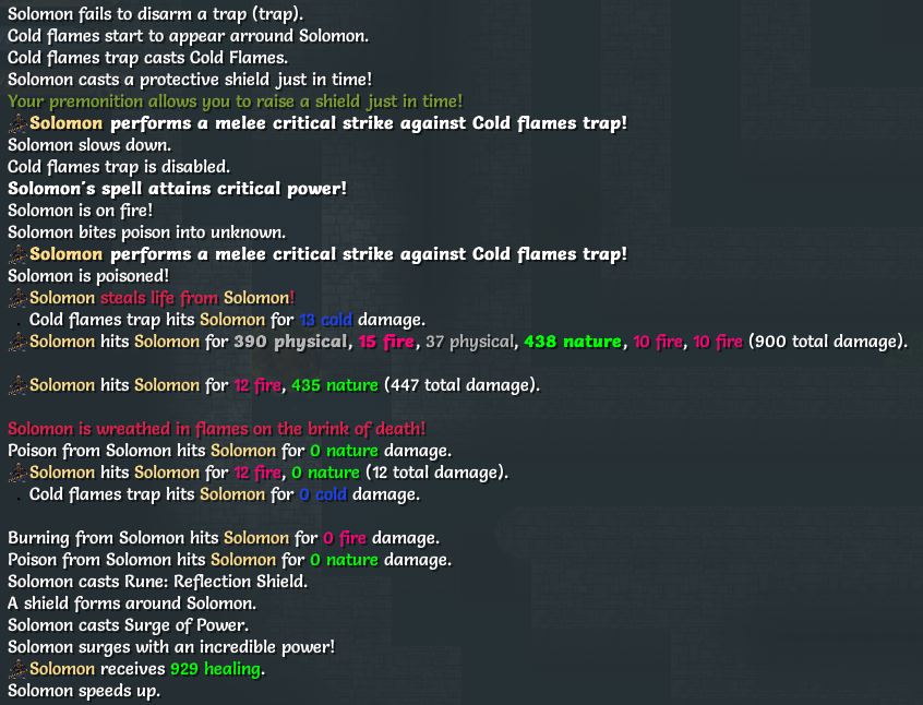 Trap bug screenshot
