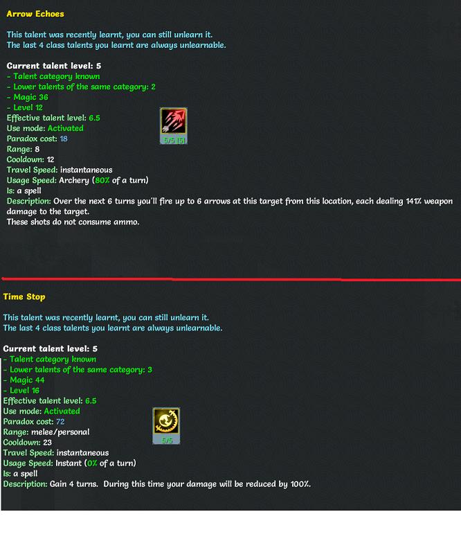 Same character, same level, higher Paradox.