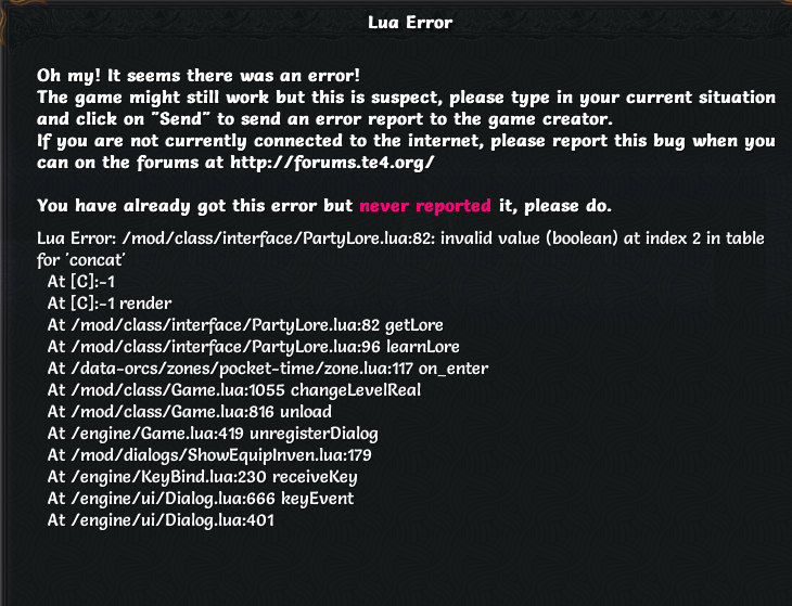 Lua error