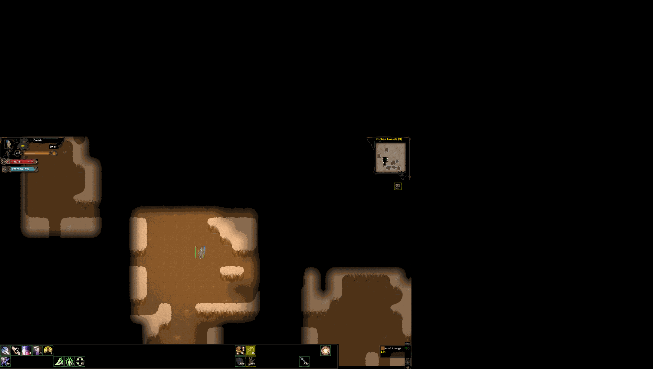 After exploring an area.