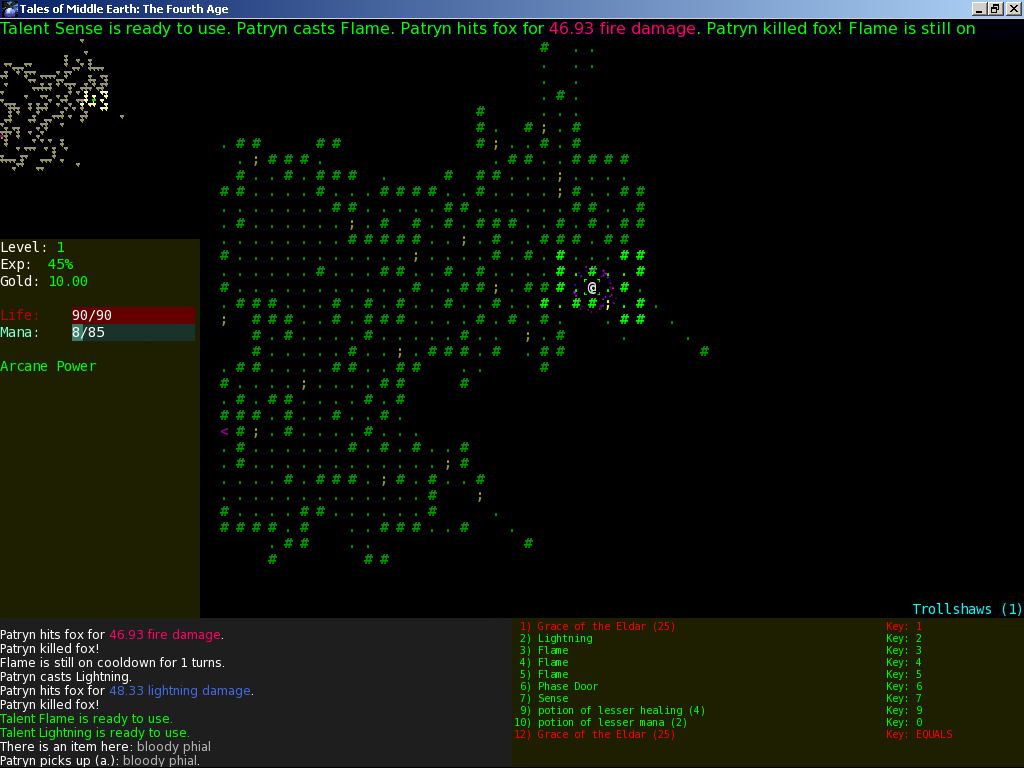 Bloody phial Trollshaws lvl1