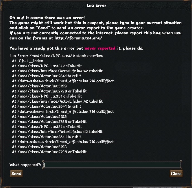 anoter bug on boss