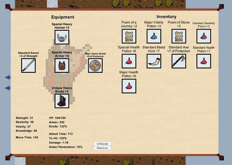 Screenshot Snowfallen 1.1