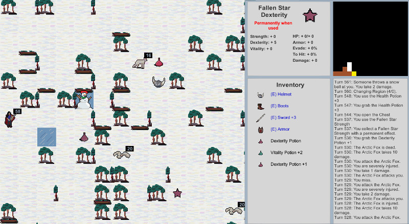 Screenshot Snowfallen 1.0