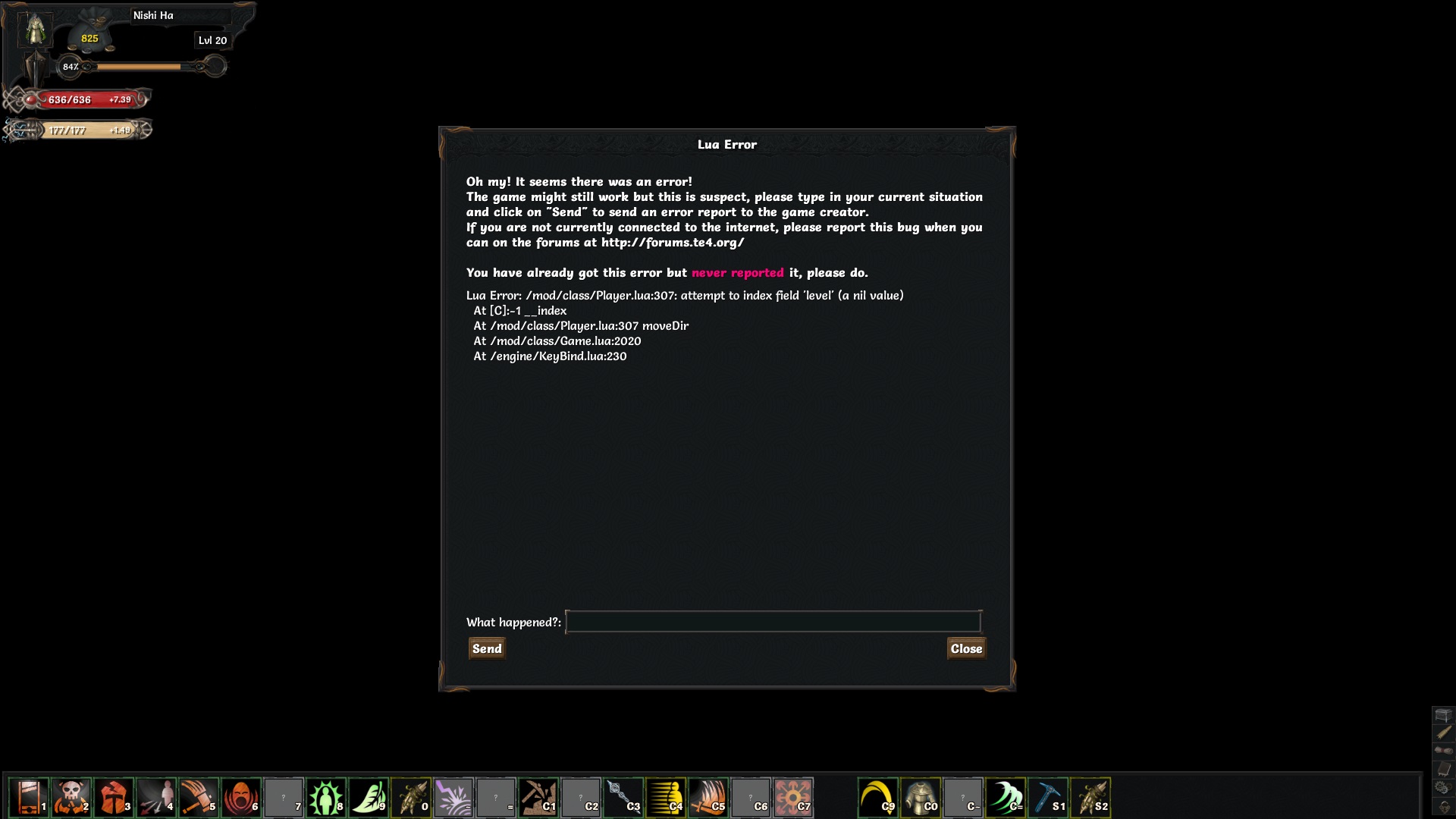 Lua error
