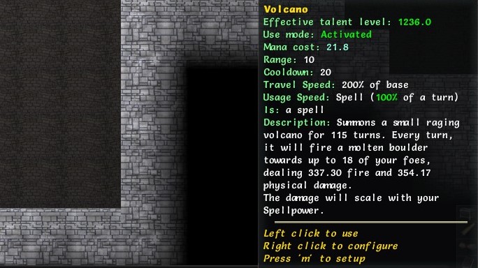 An example of a high level Volcano