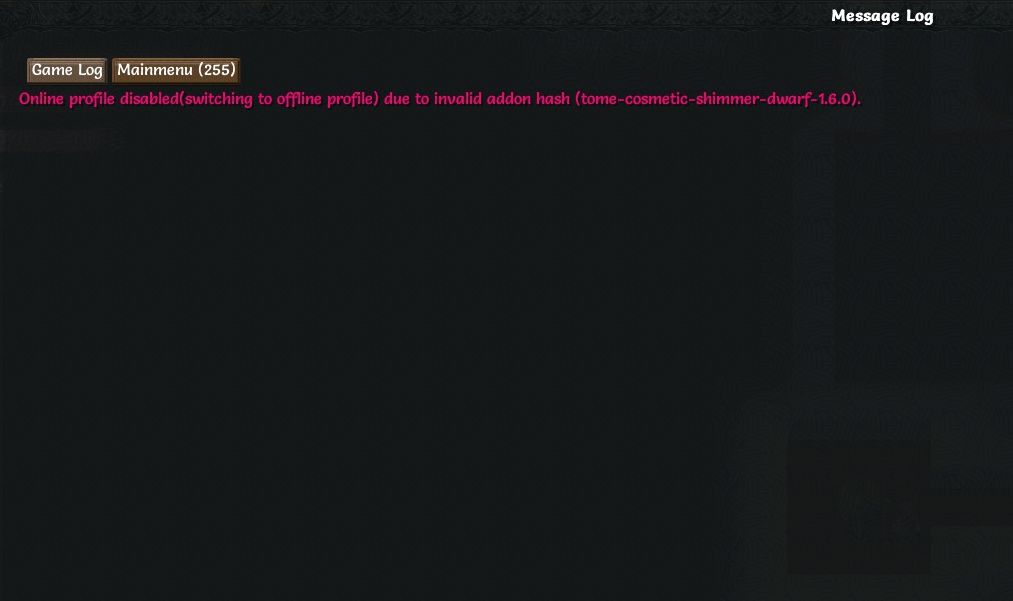 Shimmer Pack Error Message.jpg