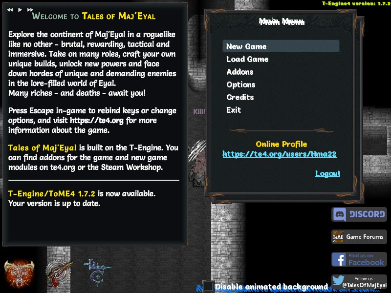 As you can see, the Main Menu boxes are doubled.